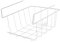 FORNOR 24578 CESTA COLGANTE BLANCA DE METAL 22 x 18 x