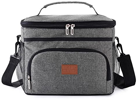 Sonhomay Kühltasche mit großem Fassungsvermögen, wasserdicht, isoliert, mit abnehmbarem Schultergurt, für Camping, Grillen, Picknick