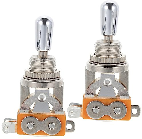 Vaguelly 3sets Elektrische Gitarre Pickup 3-weg Toggle Ersatz Teil Für Gitarre Zubehör 2 Stücke * 3