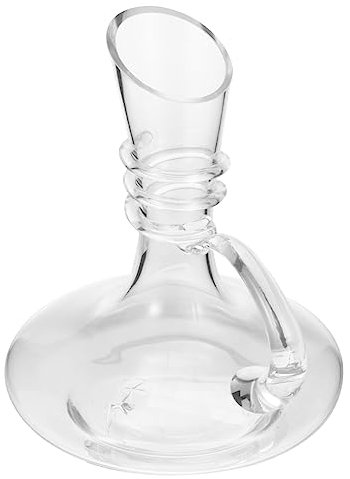 PRETYZOOM Decantador de Vino de 1600 Ml Cristal Rápido y Manual para y Whisky para Fiestas y Hogar Distribuidor de Bebidas