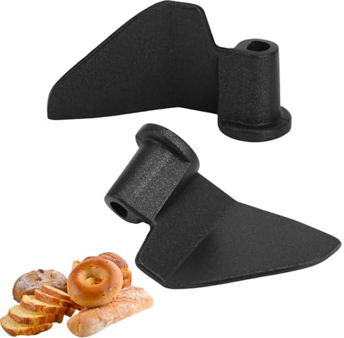 2pcs Bread Maker Kneading Paddle for CBK-110KP, Aluminum Alloy Bread Maker Mixing Blade Replacement Kneading Paddle Bread Maker Parts Compatible with Cuisinart CBK-110 Breadmaker Machine ﻿