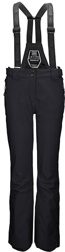 Killtec LARAKA Skihose Trägerhose Damen schwarz blau schwarz