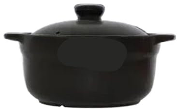 GOXQIT Casserole Dish Ceramic High Temperature Resistant Casserole Stew Pot Ceramic Pot Household Casserole Dishes For Braising(2200ML)