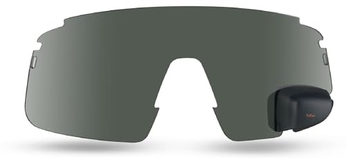 TriEye Ersatzlinse mit Rückspiegel – UV400-Fahrradbrille, kratzfest und langlebig für Straße und Pendler | Ersatzlinse mit Rückspiegel für TriEye Brillen, hergestellt für Radfahren, Pendeln und den täglichen Straßengebrauch.