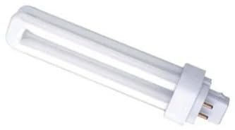 PLC 4 Pin Compact Fluorescent Lamp 26 Watt Cool White 840 - G24Q Base CFL Bulb - Efficient and Durable White Light Solution for Commercial or Residential Use