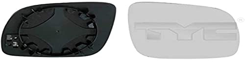 TYC Spiegelglas, Glaseinheit 337-0037-1 rechts, für kleines Spiegelgehäuse | Kompatibel mit: SEAT AROSA, CORDOBA, CORDOBA Vario, CORDOBA VARIO Kasten/Kombi, IBIZA II, LEON, TOLEDO II, VW BORA I