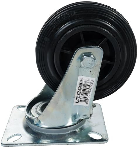 Rueda giratoria WERKA PRO sin freno Ø 100mm