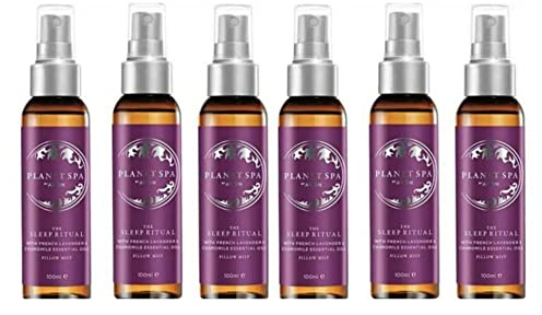 Avon Planet Spa Aromatherapie Schönheitskissen-Nebel mit ätherischem Lavendel und Kamillenöl, ehemals Schlaftherapie-Kissennebel, 6 x 100 ml, 6 Stück