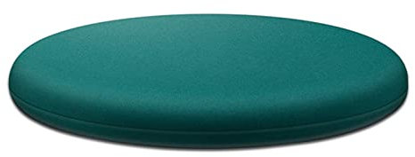 Valink 30–60 cm rundes Memorys-Schaumstoffkissen, bequem, atmungsaktiv, gepolstert, abnehmbare Stuhlpolster mit verstecktem Reißverschluss-Design, Arbeit von zu Hause, waschbar, Dunkelgrün