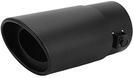 Wisecoco 62mm Tubo di Scarico Auto Universale, 1,5-2 (1.0L-2.0L) Terminale Di Scarico Universale, Gola di Scarico Silenziatore Tubo di Scarico Gola di Coda Decorazione per Auto