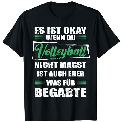 Lustiger Spruch für den Volleyballer Mann & Frau Volleyball T-Shirt