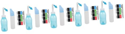 MAGICLULU 5 Sätze Nasenspülung Nasenreinigungswerkzeug Nasenspülflasche Reinigungsprodukt Für Erwachsene Nasenspülreiniger Reinigerflasche Ausspülen Nasenspülsystem Hilfsstoffe Pflege Pp