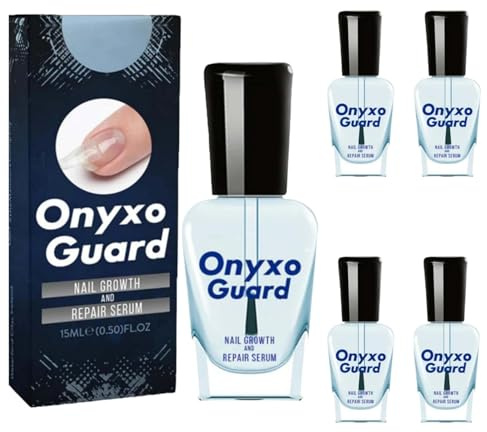 5 Pezzi Rinforzante Per Unghie Deboli, Balsamo Per Unghie Danneggiate, Indurente Per Unghie Extra Forte E Crescita, Protezioni Per Unghie Per, Fepair Per Unghie