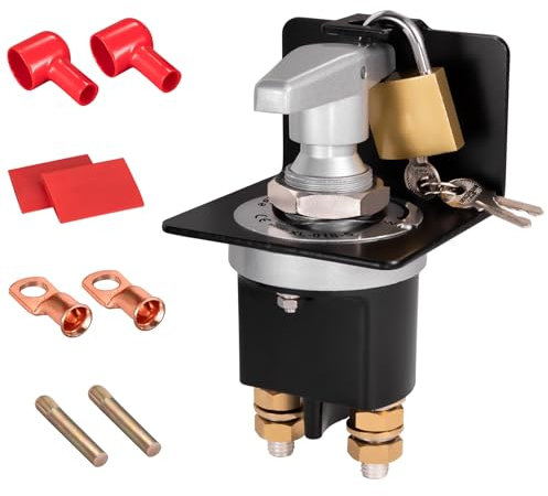 Spurtar Interruttore della batteria auto 12 V 24 V 36 V mette Vergrendelplaat 500 A Batterij hoofdschakelaar, Isolator voor Auto, Vrachtwagen, Legare, Campeggio, Boot, Graafmachine, trattore