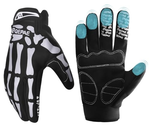 TRIWONDER Fahrradhandschuhe rutschfeste und Winddichte Winterhandschuhe Sporthandschuhe Laufhandschuhe für Laufen, Radfahren, Klettern
