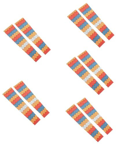 YARNOW 5 Paia manica di protezione solare ciclismo coperture protettore compressione bracciale braccio telo copribici protezioni per le braccia allentate maniche elastiche