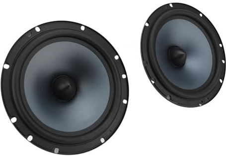 RASTKY 6.5 -inch Component Speaker, 4 Ohm Front Door Car Speaker with 2 Average Range of Vehicles for Vehicles