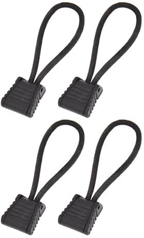 CQEAZ 4 Stück Taucherschlauch-Clip-Halter, elastisch, Seil, Taucher, Zubehör, Schlauchschelle, Taucher, Schnorchel, Befestigungen, Seilschnalle