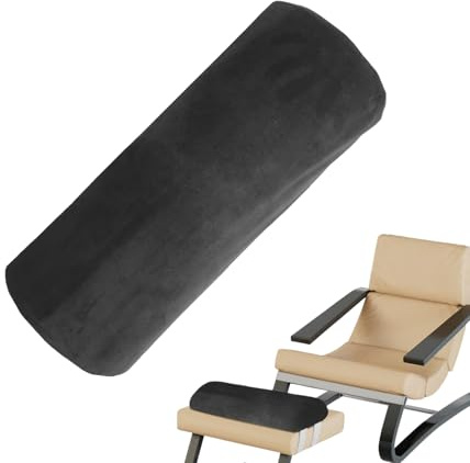 Cuscino Poggiapiedi per Poltrona | Cuscino per Gambe da Letto con Effetto Memoria | Supporto Schienale, Estensore Poggiapiedi con Cinghie Regolabili per Sostegno Vita