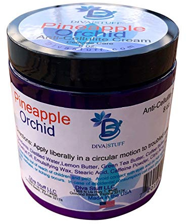 Pineapple Orchid Anti Cellulite Cream, 8 oz, by Kym's Diva Stuff