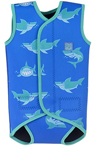 Osprey Unisex Youth Baby/Toddler Wetsuit 2 mm Neoprene Wrap Around Design, Blue, 6-18 Months UK