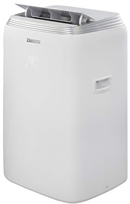 Zanussi ZPAC9002 2 in 1 Quiet Air Conditioner & Dehumidifier with Remote Control, 950 W, White, 16 m2 Coverage, 9000 BTU, Suitable for Home & Office