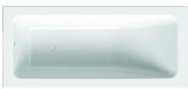 BetteOne Relax, mit rundem Ablauf, 190x90cm, 3324, 3324-000Plus, Farbe: Weiß glänzend