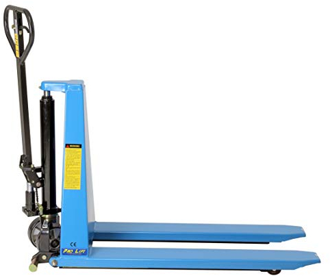Pro-Lift-Werkzeuge Scherenhubwagen Palettenwagen Hubwagen 1000kg Traglast Gabelhubwagen Hubhöhe 800mm Handhubwagen für Europaletten 1 t Scherenhubtisch Palettentisch