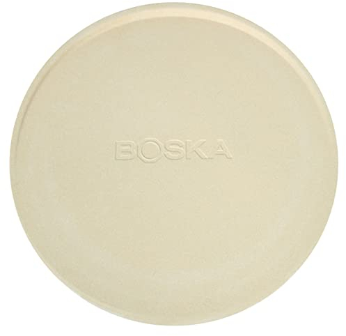 Boska Pizza Stone Deluxe L/for The Oven and BBQ/Stone Oven Quality Pizzas/Deluxe Raised Rim/Cordierite / ⌀ 35 cm
