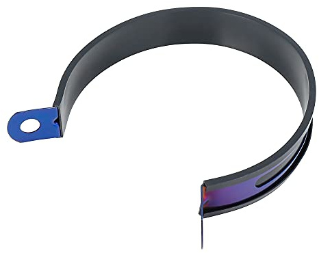 F FIERCE CYCLE Azul 100mm/3.94 Escape Abajo Tubo Abrazadera Herramienta para Motocicleta