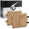 TECTICO 55W HID Ballast Quick Start, Alternate Current AC Xenon Slim Ballasts Universal for H7 H4 H8 HIR2 HB3 HB4 H1 H3 H11 H13, 2 Pieces