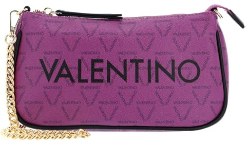 Valentino Umhängetasche Abendtasche Liuto Pochette Malva/Multi beere