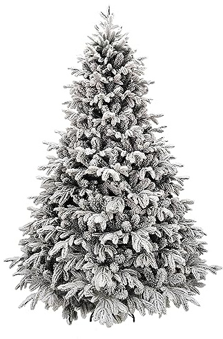 XONE Albero di Natale INNEVATO White Montgomery 240 CM