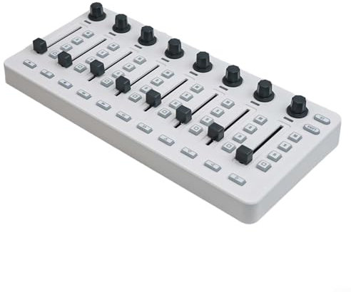 Kabelloser BT-MIDI-Controller, MIDI-Mischpult mit anpassbaren Steuerungsfunktionen, Kompatibilität mit verschiedenen digitalen Audio-Workstations