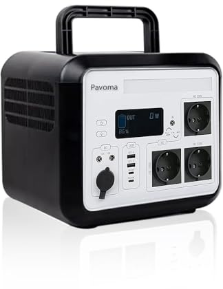 【Actualización Importante】 Estación de Energía Portátil 1500W - 1200Wh Batería LiFePO4 Generador Solar, Generador Energía Portátil para Acampar, Viajes，Generador Solar para Exteriores
