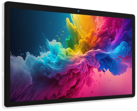 MUISOO Android 14 Tablet, Octa-Core 10 Zoll, 10 GB + 64 GB (erweiterbar auf 1 TB), Android Tablet mit Bluetooth 5.3, WiFi 6, Dual-Kamera, 5 MP + 8 MP, Face ID, 4G Wireless Dongle (Weiß) 1