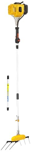 GARLAND Shaker 310 PG-V24 – Vareador de Aceitunas de Gasolina 2T, 25,6 CC, 2000 Golpes/min, 6 Varillas Carbono, Extensiones 20 y 50 cm, transmisión Dividida, Sistema sin Golpes