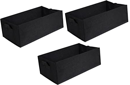 WEKADRIN 3 Pezzi Sacchetti per Piante da in Non Traspirante Contenitori Resistenti per Ortaggi e Piante Perenni e Surriscaldamento