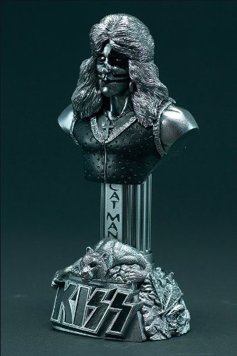 Special PEWTER Variant McFarlane KISS Peter Kriss Cat Man Statuette Bust by Unknown
