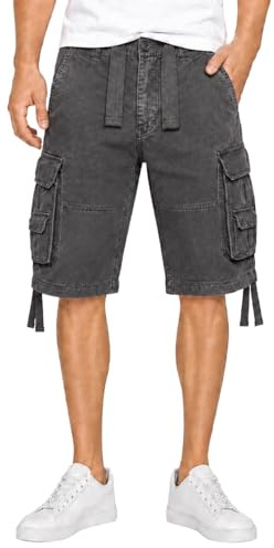 Brandit Vintage Shorts, Color: anthrazit, Size: L