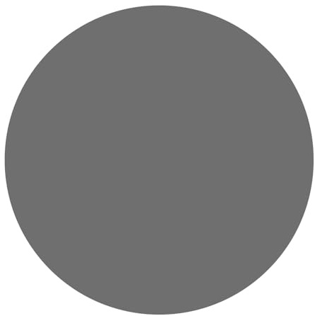 raik PU076-0B8-gg Raik Bodenplatte B8 Kreis gussgrau pulverbeschichtet Ø 1230 mm