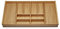 Orga-Box III EICHE Besteckeinsatz für 90er Schublade für Nobilia ab August 2012 (473 x 797 mm) Holz-Besteckeinlage mit 10 Fächer