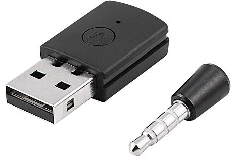 Denash USB Bluetooth Adapter für PS4, Mini USB 4.0 Bluetooth Dongle Empfänger und Sender für PS4