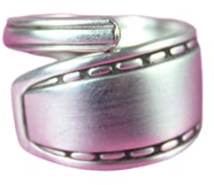 Besteckschmuck Ring, ca. 58 (18,3) Ring aus Besteck