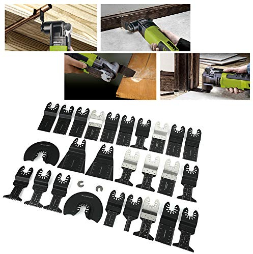 Sägeblatt, Holzbearbeitungsteile 28 Stück Sägezubehör, zum Schneiden von Holz zum Schneiden von Fiberglas Fiber