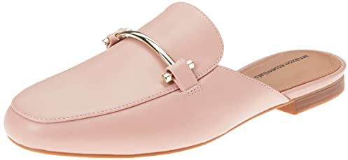 Amazon Essentials Women's Buckle Mule, Dusty Rose, 6 UK