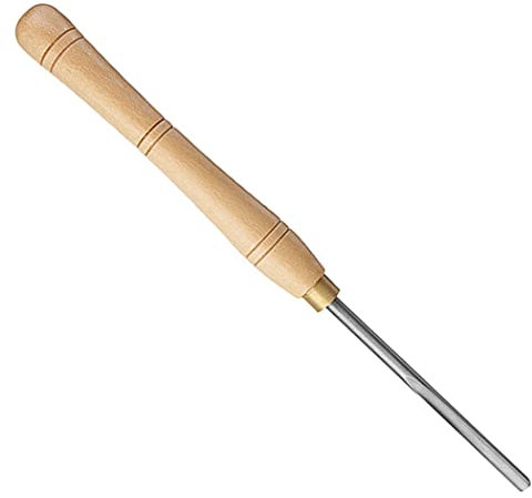 Tour À Bois Ciseau, Tour À Bois Ciseau Coupe Sculpture HSS Acier, HSS Outils De Tournage Ciseau À Bois Burin De Tour Pour Amateur De Bois Bricolage Menuisier 1 Pièce,1/2Spindle Gouge