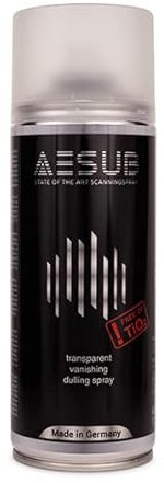 AESUB Spray de numérisation 3D transparent - 400 ml - Spray de numérisation auto-volatilisant sans pigment - Conserve les informations de couleur et élimine les reflets - Pour la numérisation 3D et la