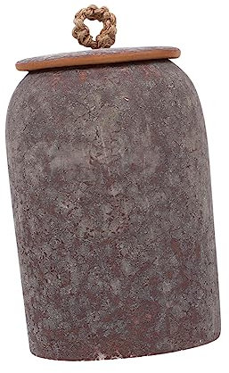 BESTonZON Pot De Rangement Céramique Pour Thé Avec Couvercle Hermétique Récipient Décoratif Et Pratique Pour Cuisine Pour Conserver Les Petites Denrées Alimentaires