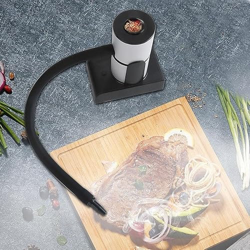 Smoking Gun Mini-Räuchergerät, tragbarer Raucherzeuger Kalter Raucherzeuger für die Küche, ideal für Lebensmittel und Cocktails, Steak